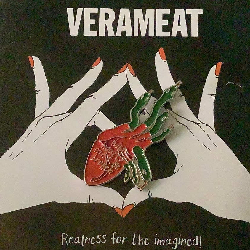 Nwt Verameat Enamel Pin